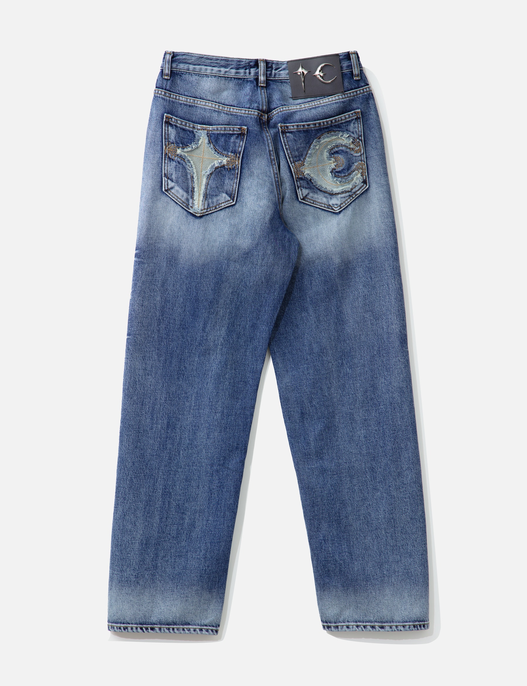 TC Bone Leather Denim Pants view 20