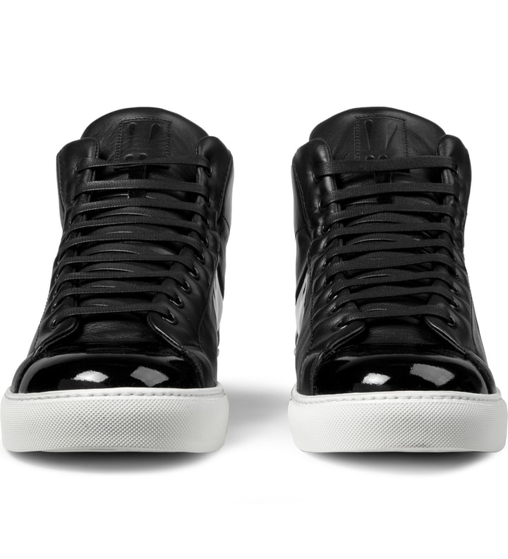 Black/White Jack Johnson High Top Sneakers Placeholder Image