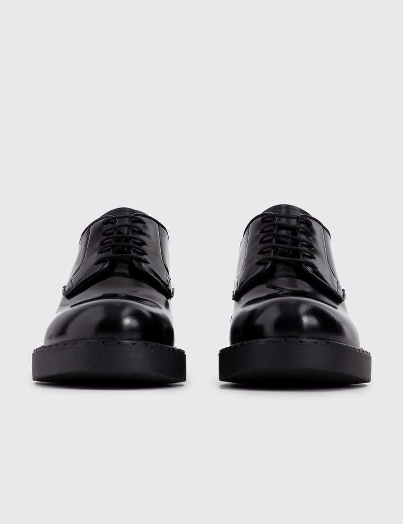 prada derby shoes womens