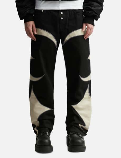 THUG CLUB - TC Leather Washing Denim Pants | HBX - Globally 