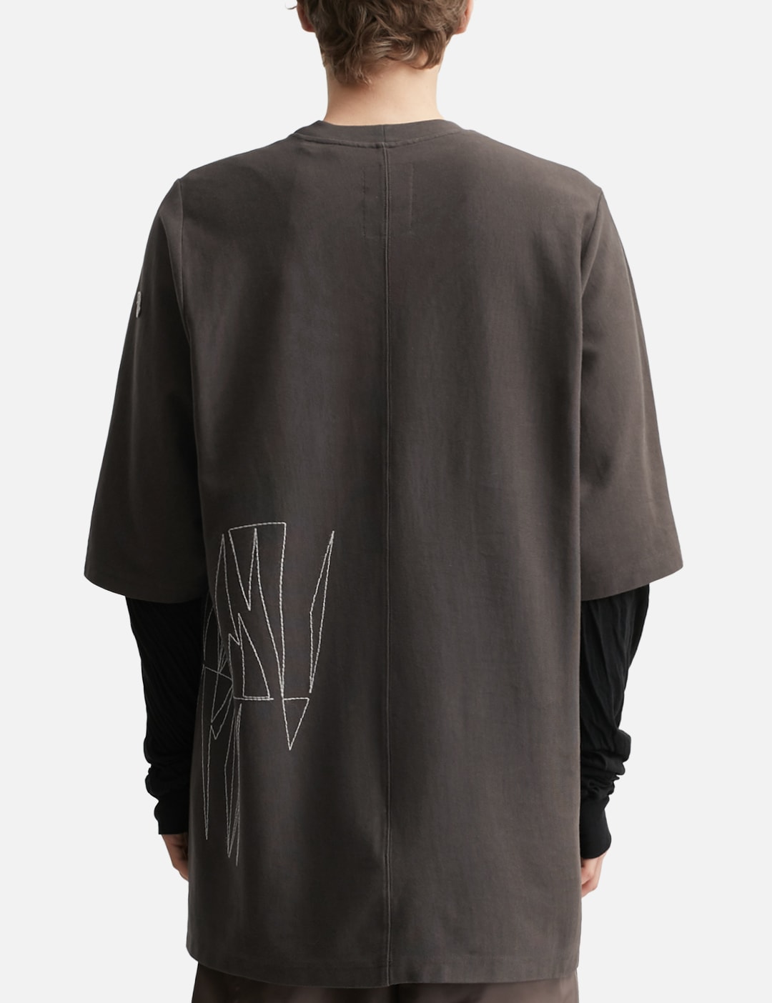 Moncler + Rick Owens Jumbo Cotton T-Shirt view 13