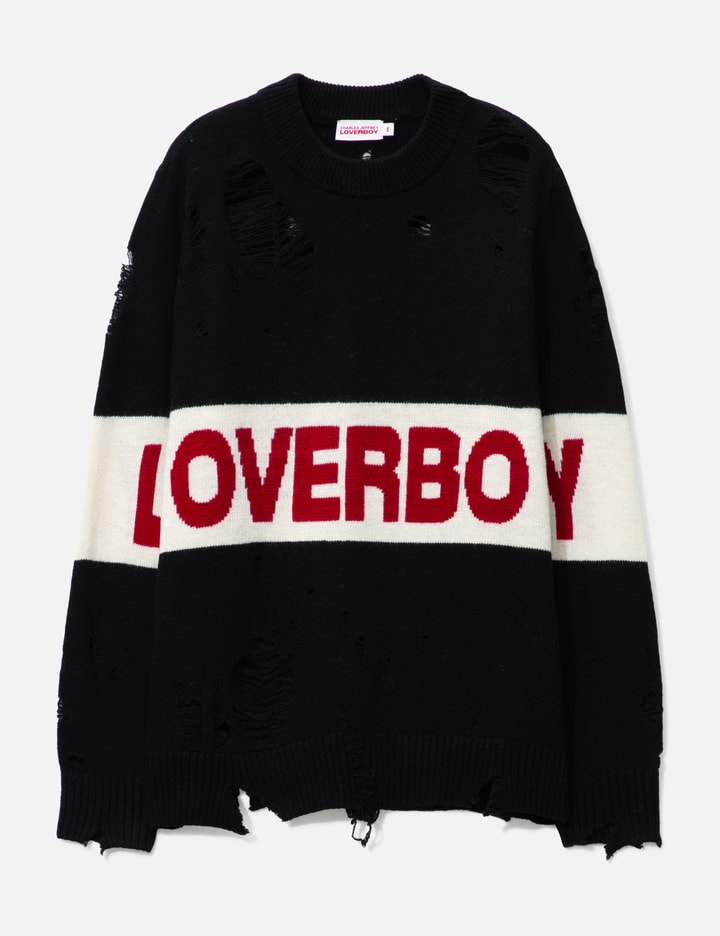 Distressed Loverboy Logo Jumper Placeholder Image