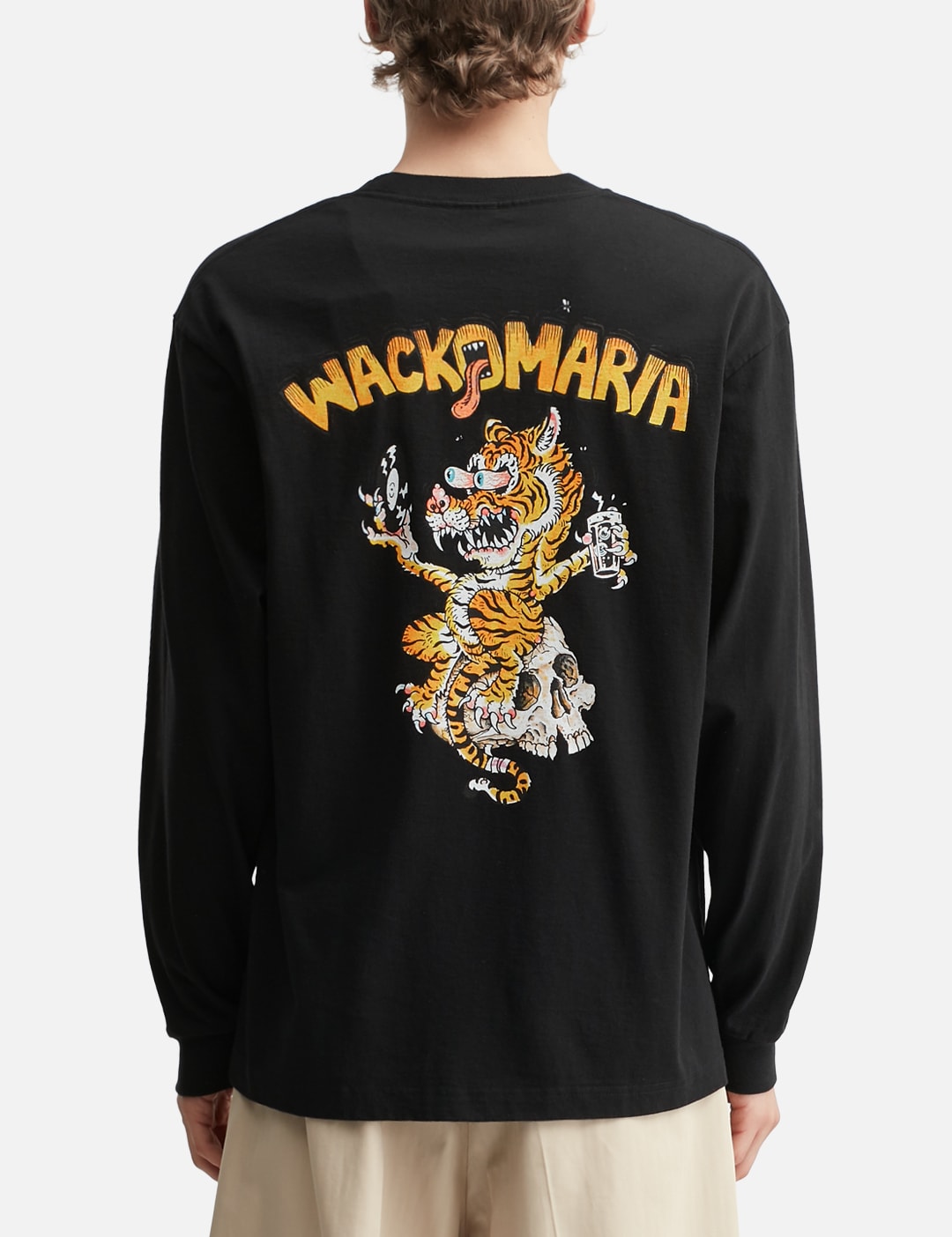 Tim Lehi / Washed Heavy Weight Crewneck Long Sleeves T-Shirt view 13