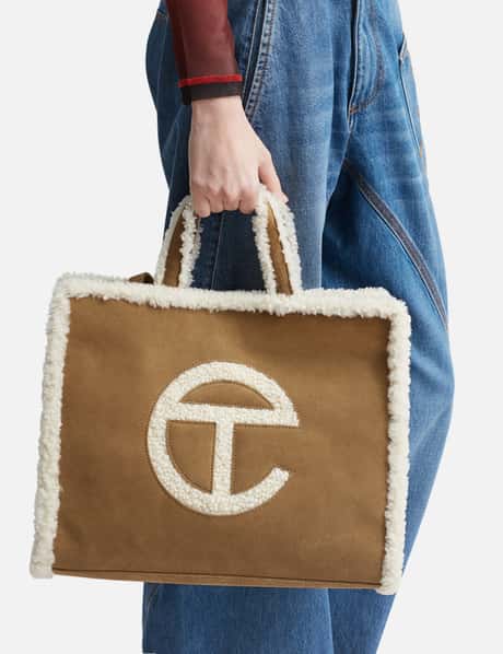 Telfar Olive Shopping Bags HBX Release