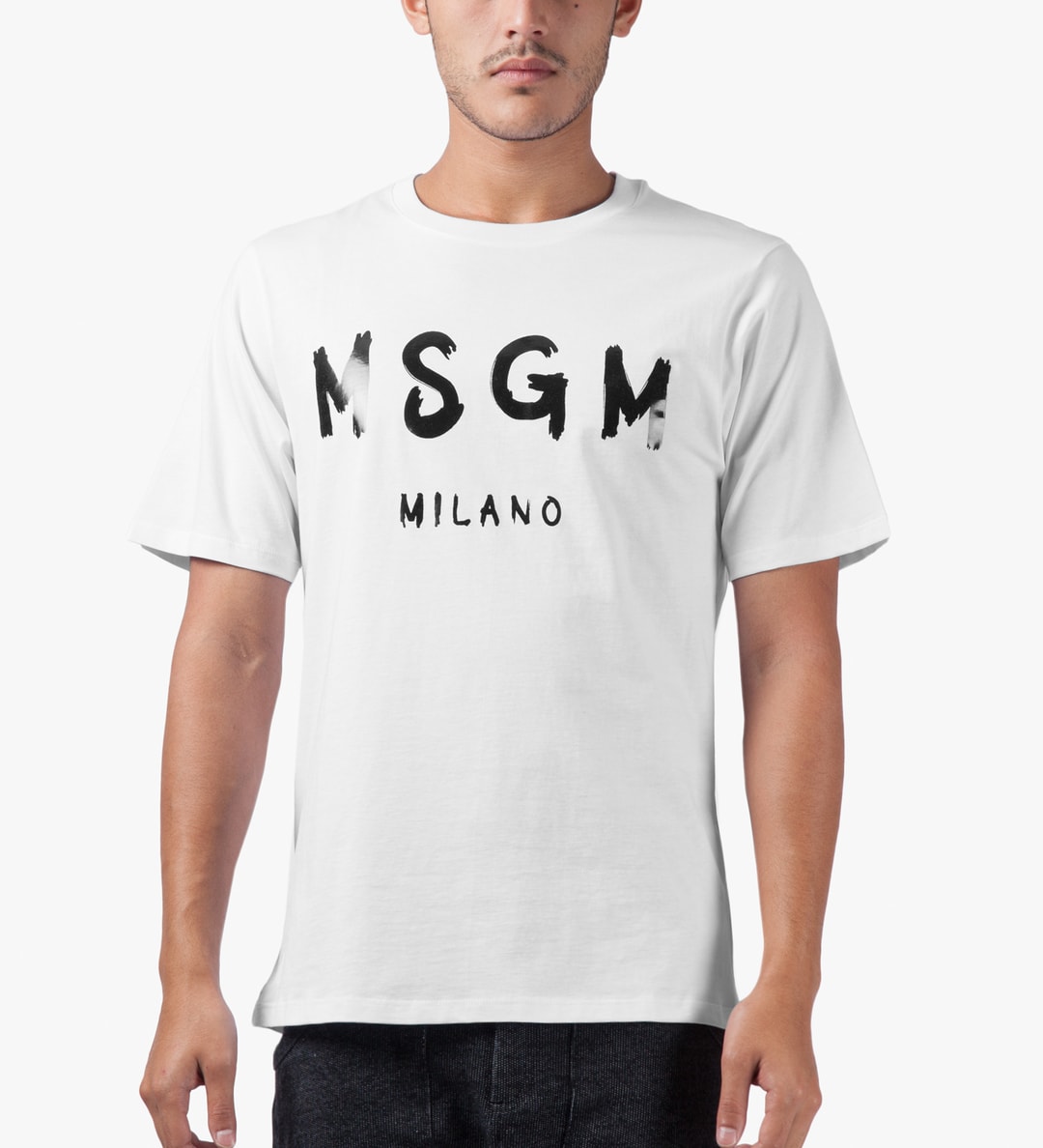 White MSGM Milano T-Shirt Placeholder Image