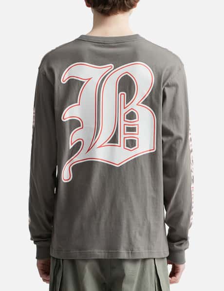 BlackEyePatch - ブラックレター ロングスリーブ Tシャツ | HBX