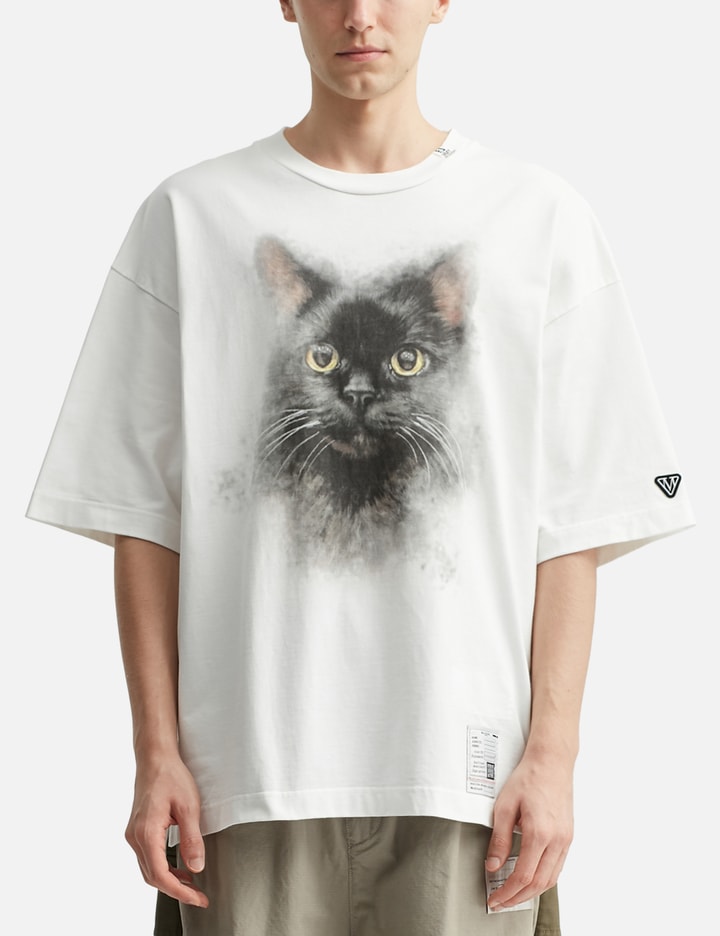 Cat Printed T-shirt Placeholder Image