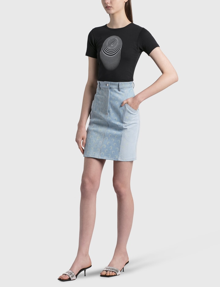 Regenerated Denim Skirt Placeholder Image