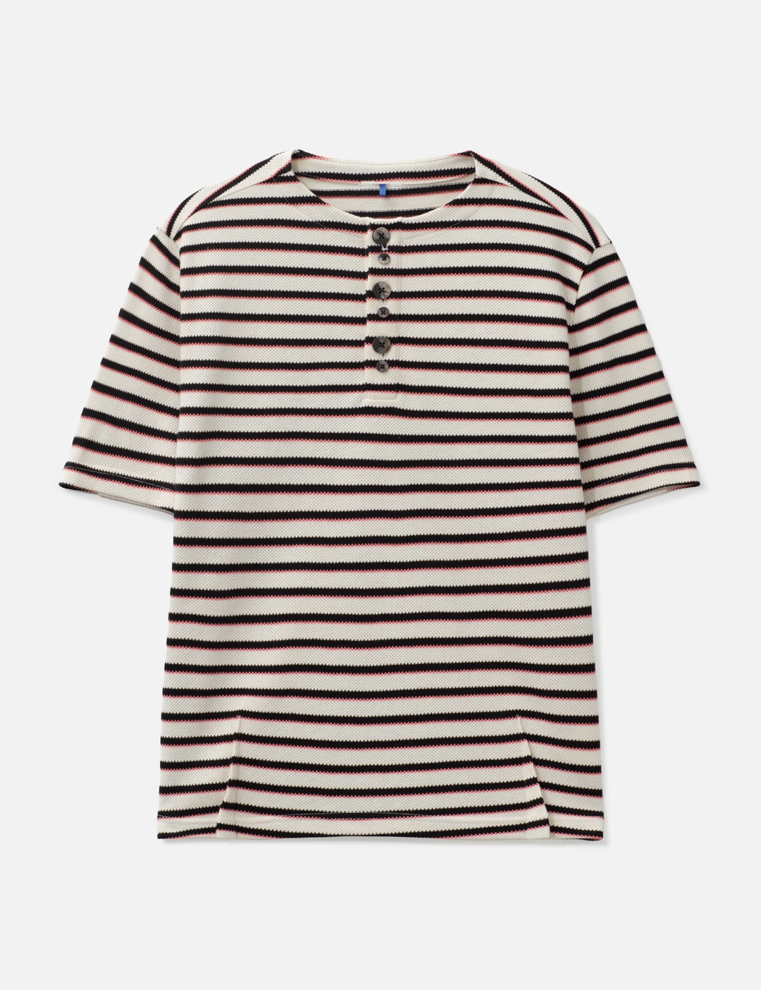 Henley Neck T-Shirt Product. 23 view 7