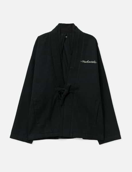 Maharishi Embroidered Waffle Kimono Overshirt
