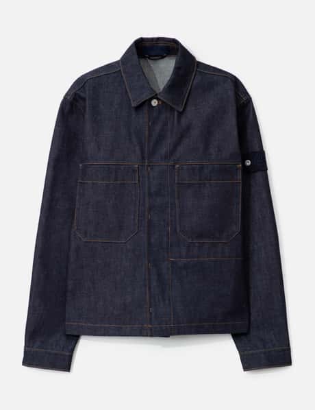 Stone Island Indigo Denim Jacket