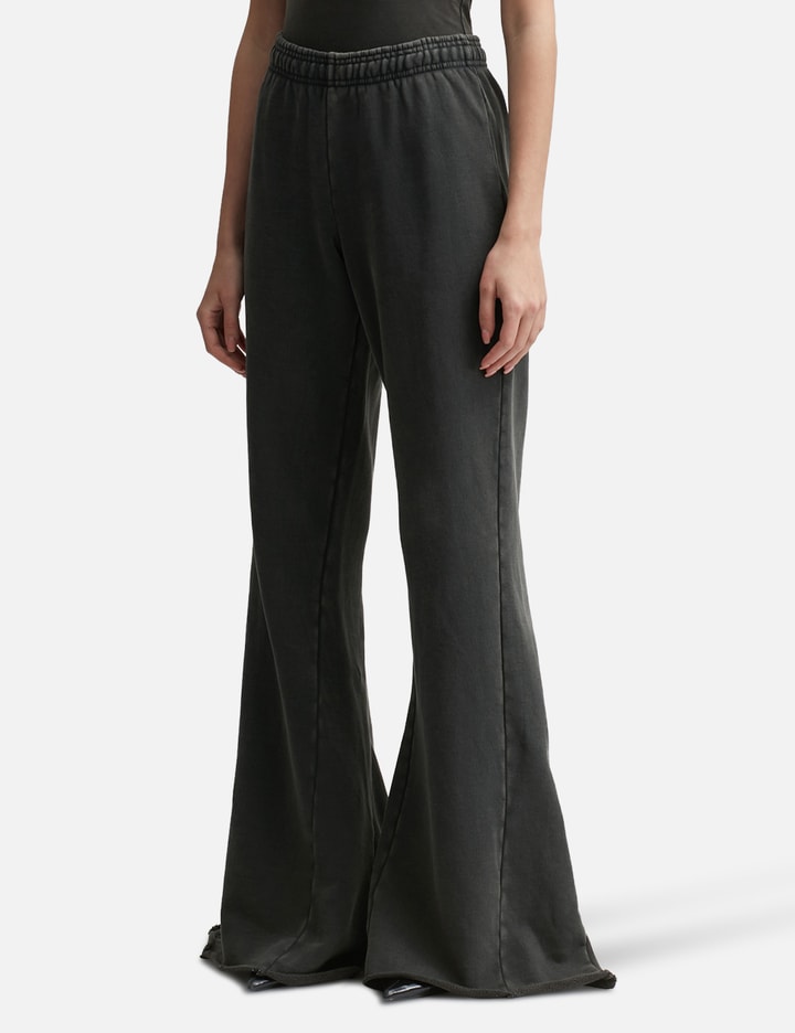 Shop Entire Studios Heavy Flare Sweatpants In Black
