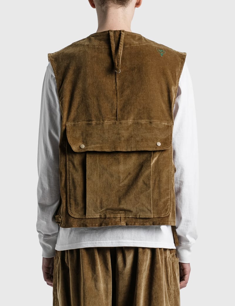 vest corduroy