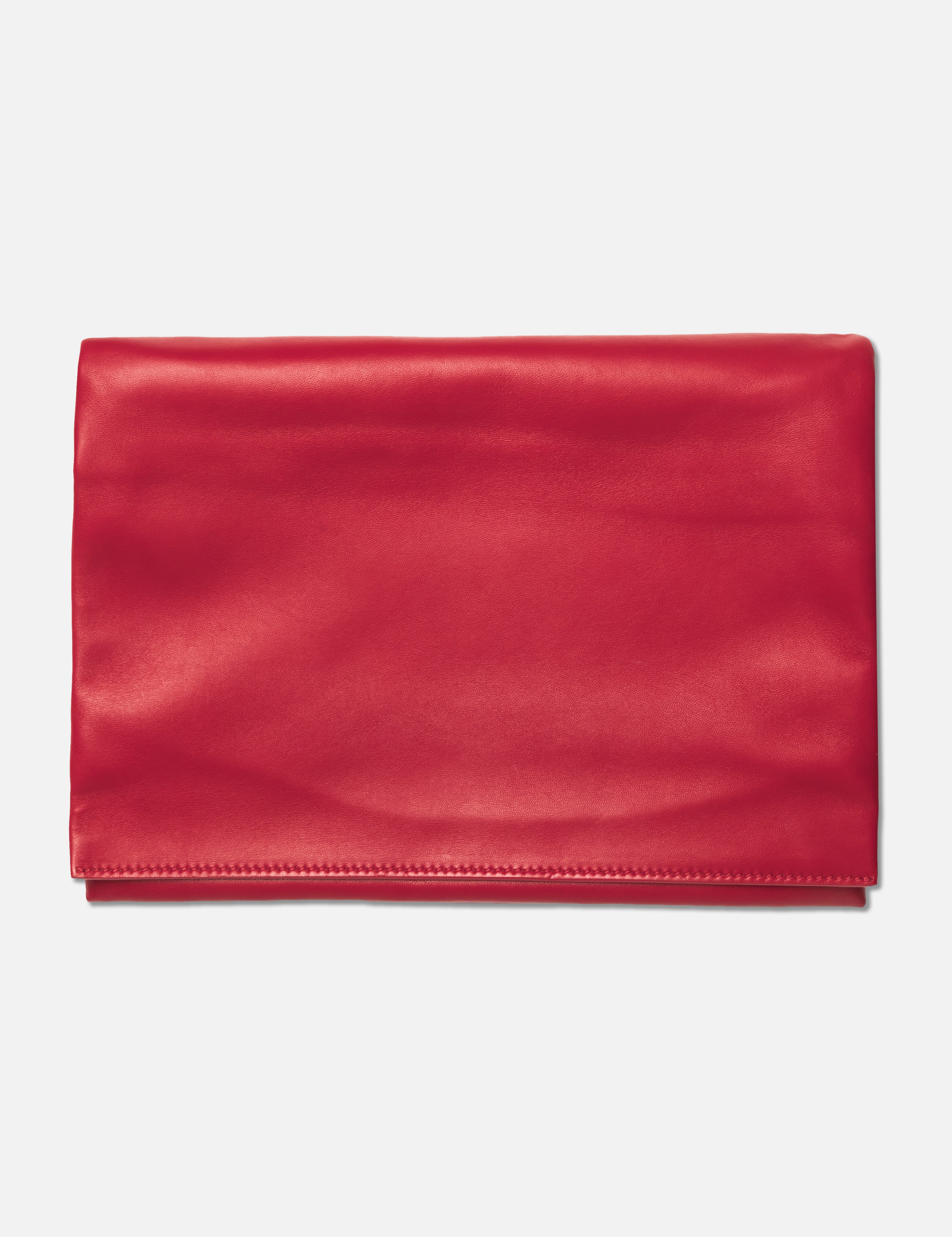 CELINE Clutch Bag Beige Leather Macadam Pattern M06 Made in Italy | eBay