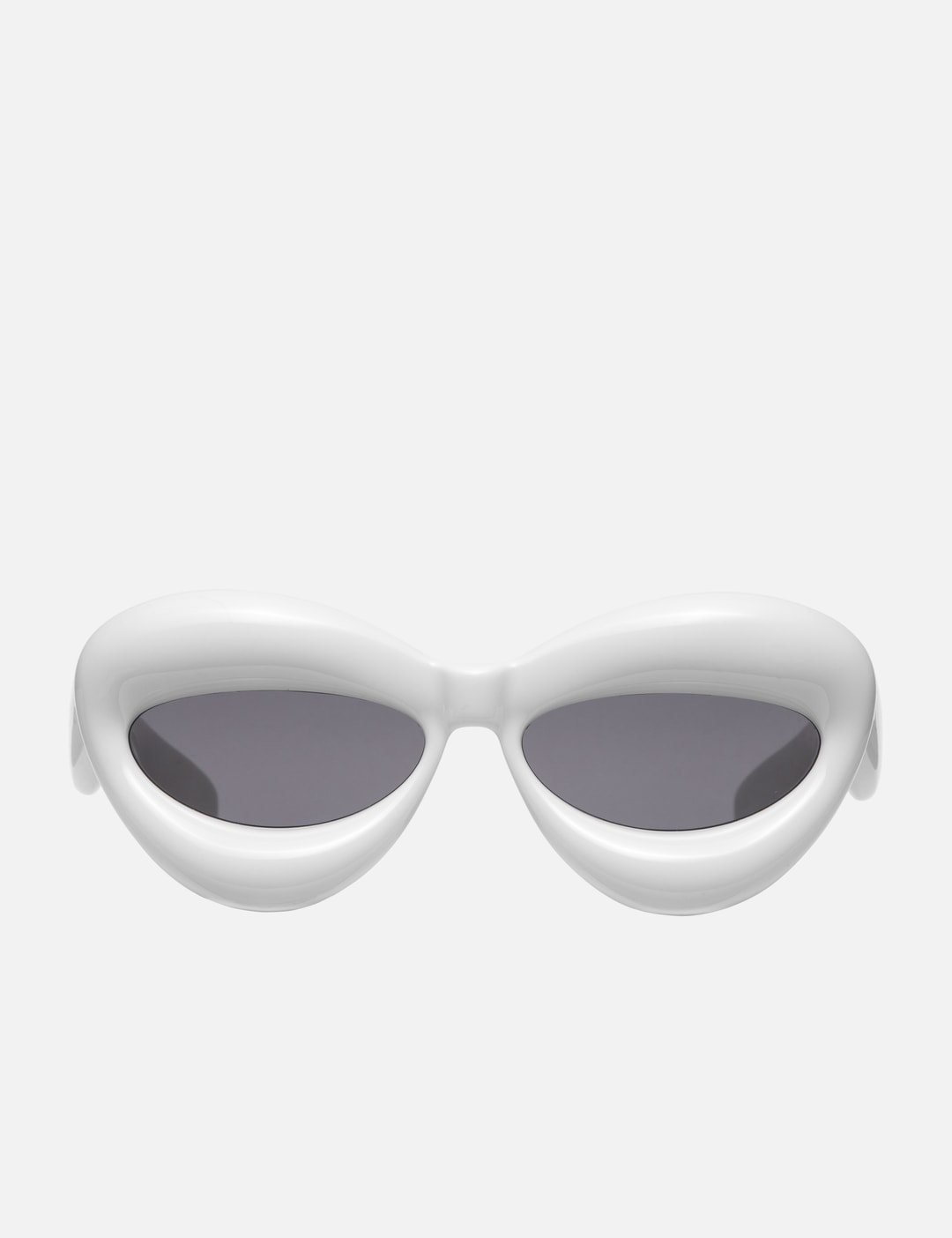 Inflated cateye sunglasses in nylon Dusty Pink - LOEWE