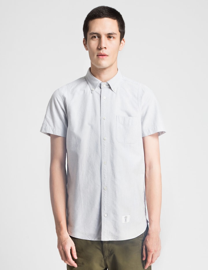 Grey Brian S/S B.D OX Armhole Layerd Shirt Placeholder Image