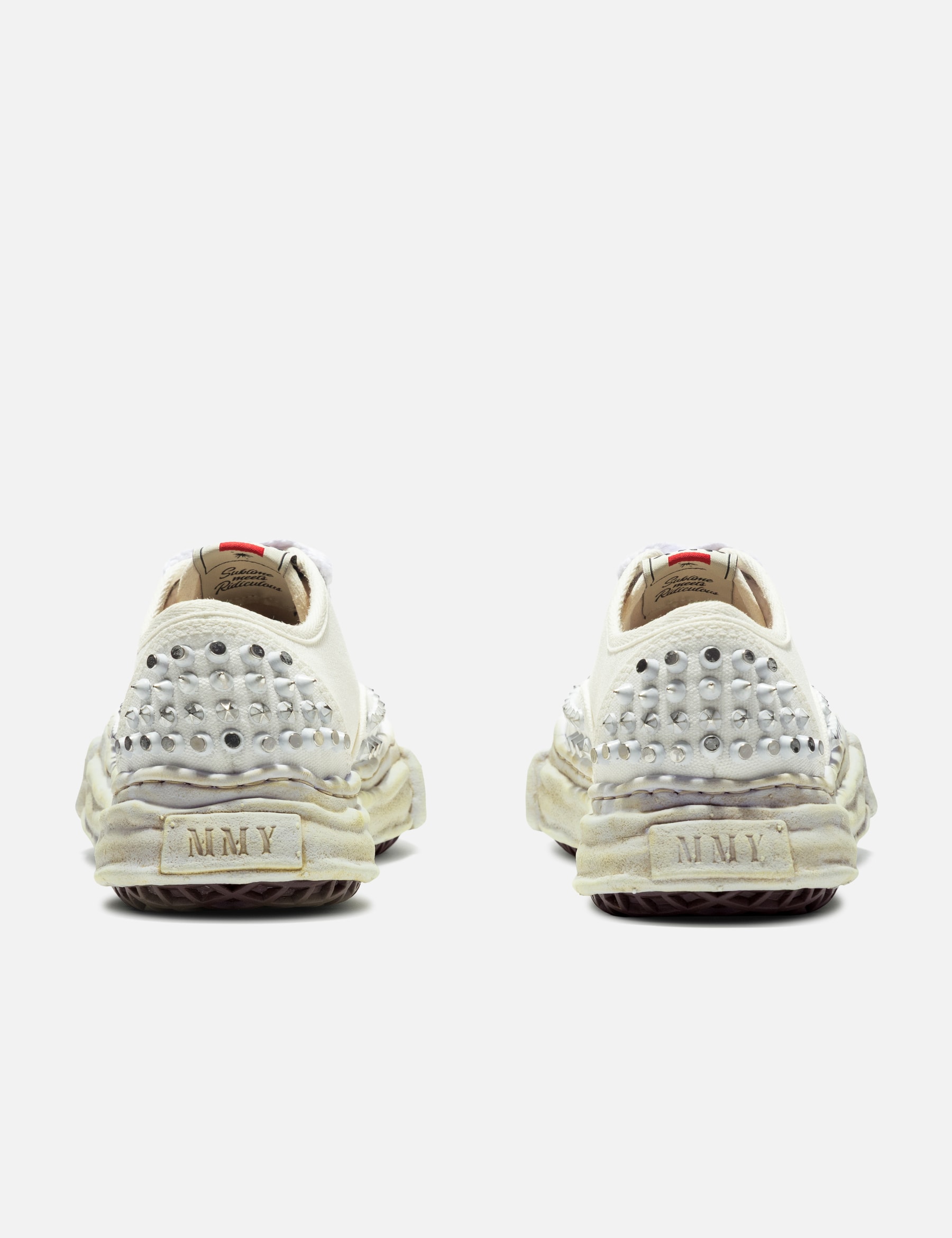 "BAKER" OG Sole Studded Canvas Low-Top Sneaker view 15