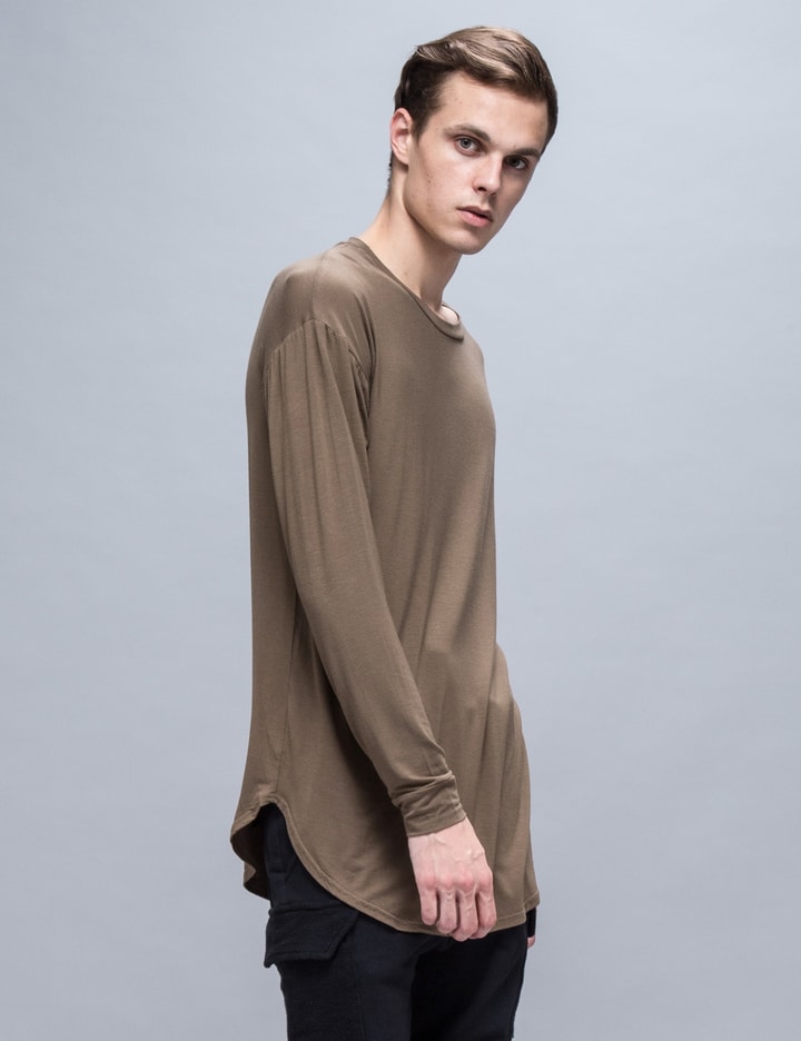 Long Sleeve Under Scooped T-Shirt Placeholder Image