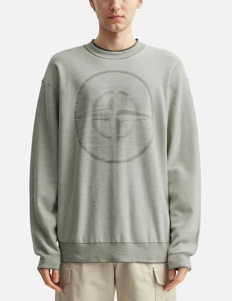 Blurred Emblem Knit Sweater view 10