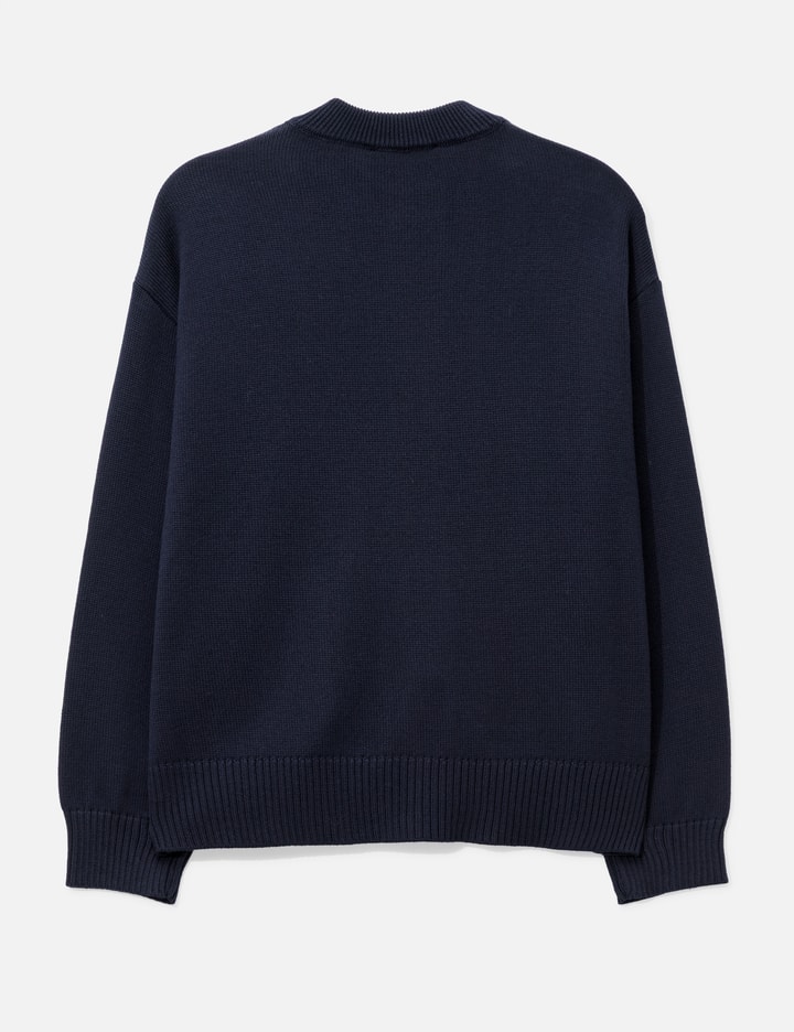 Ami Crewneck Ami De Coeur Cardigan