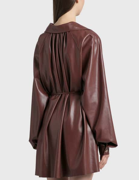 Nanushka - Joy Vegan Leather Dress | HBX Nanushka - Joy Vegan Leather Dress | HBX