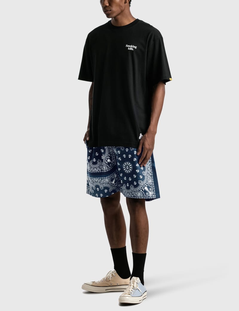 FR2 - Paisley Patchwork Shorts | HBX 