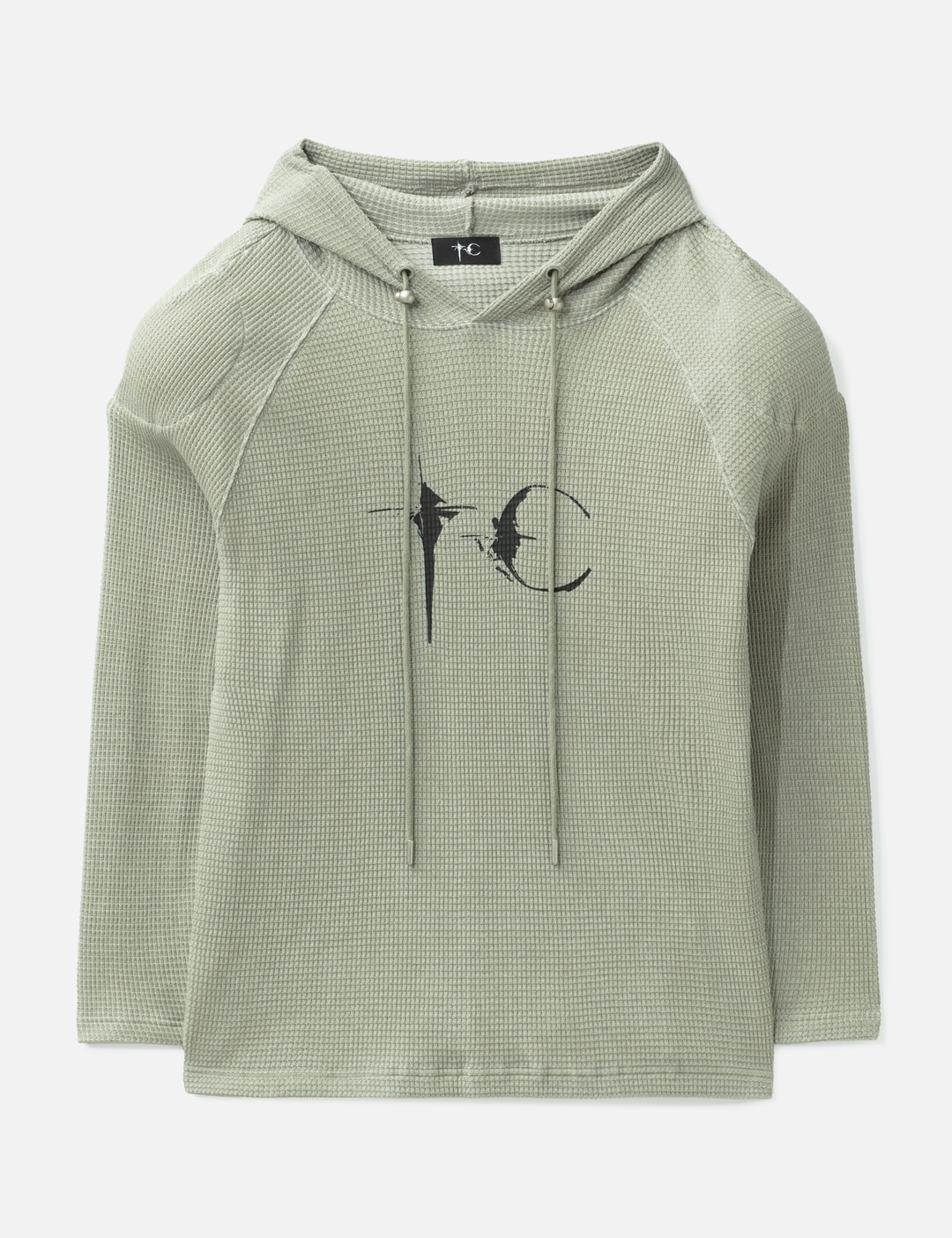 Bulk Shoulder Waffle Hoodie