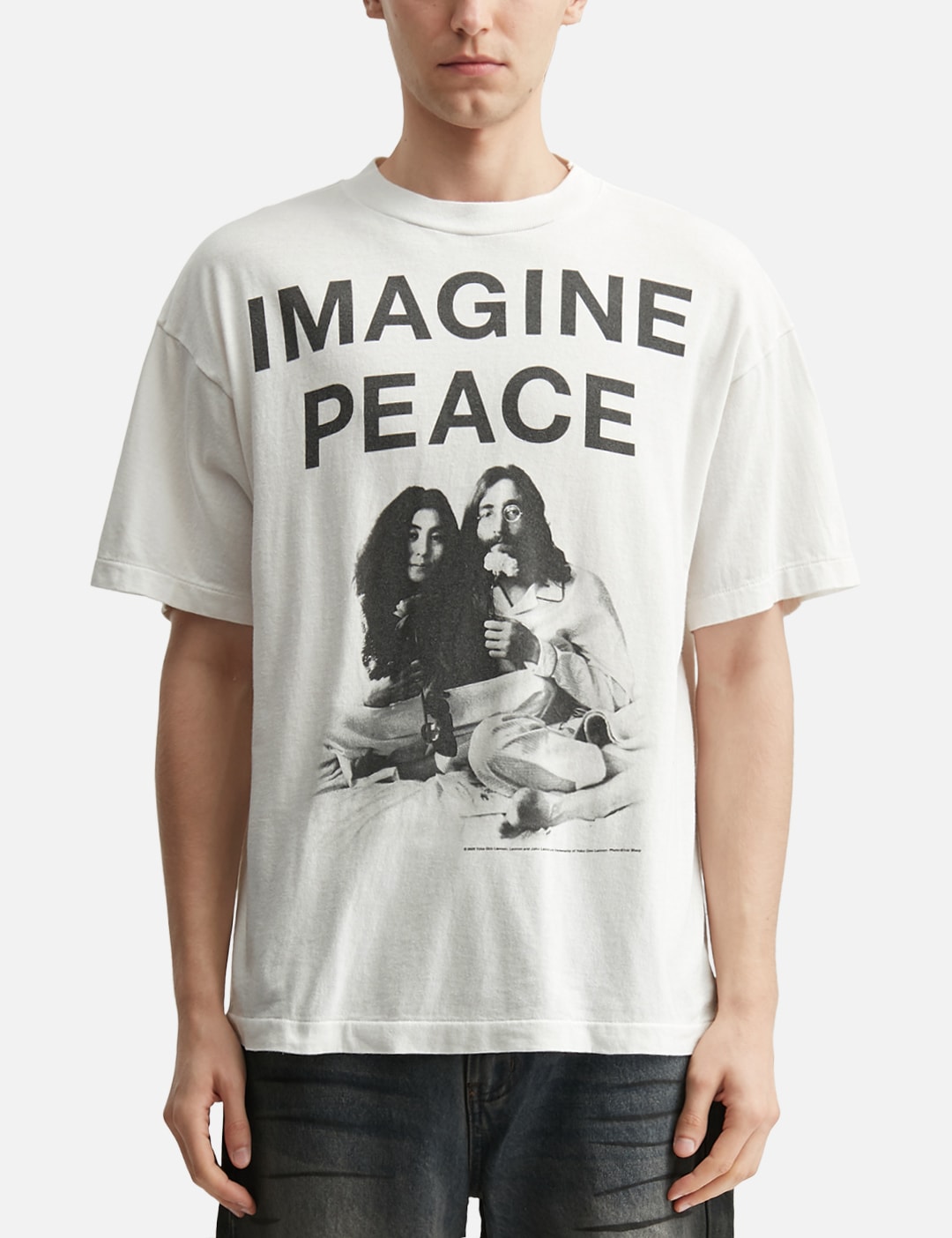 × John Lennon Imagine Peace Short Sleeves T-Shirt view 18