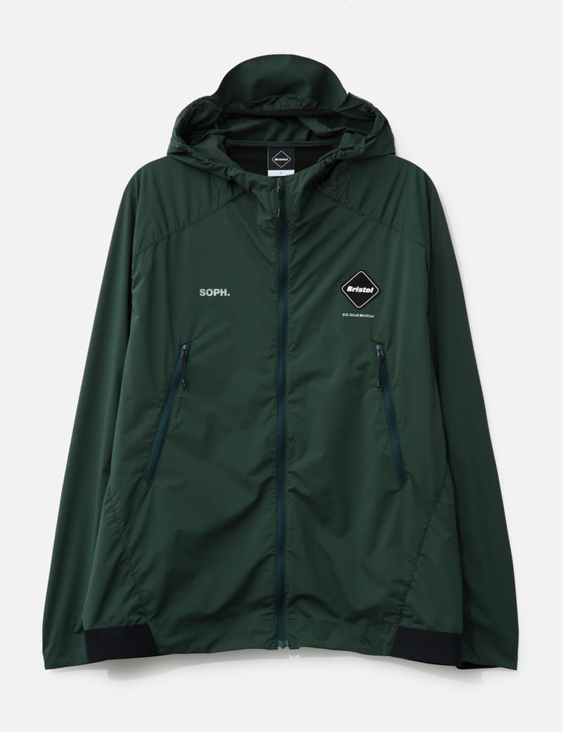 992】 即完 FCRB FR2 WARM UP JACKET プリント ナイロン ジャケット XL 