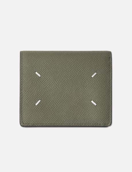 메종 마르지엘라 Four stitches Leather cardholder