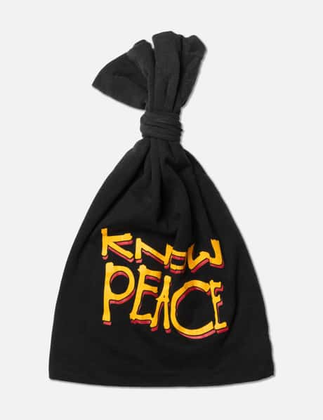 Barriers Worldwide Know Justice Know Peace Aged Tie Skully