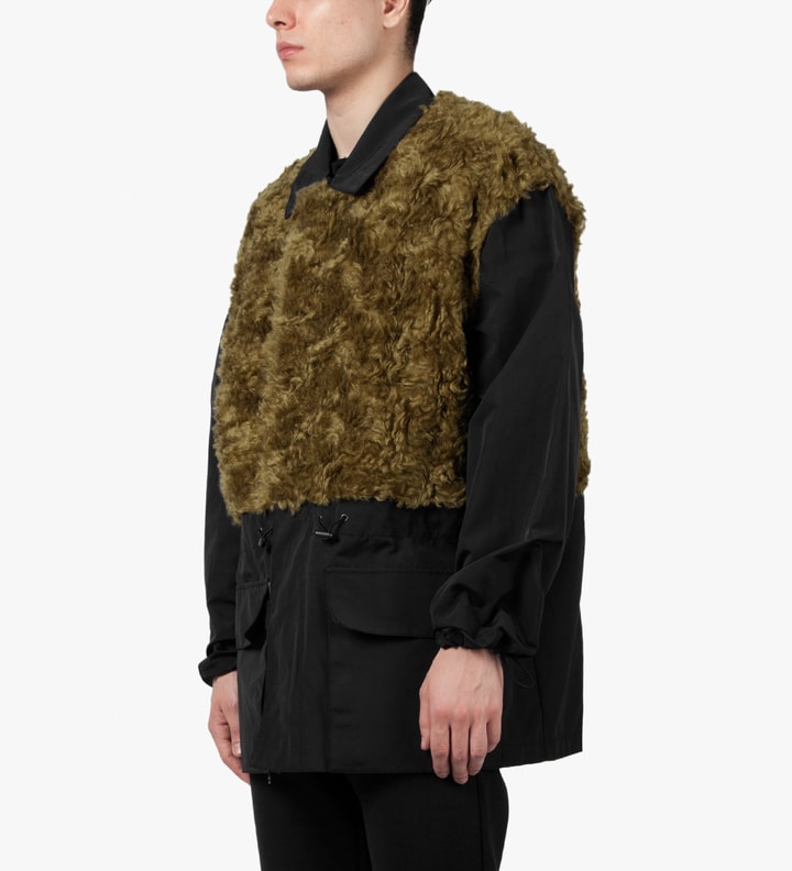 Gold Tromp L'oeil Combo Panel Parka Jacket Placeholder Image