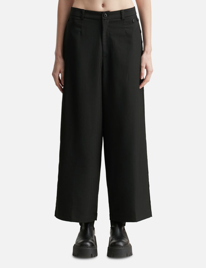 DEINET Wrap Pants Black Placeholder Image