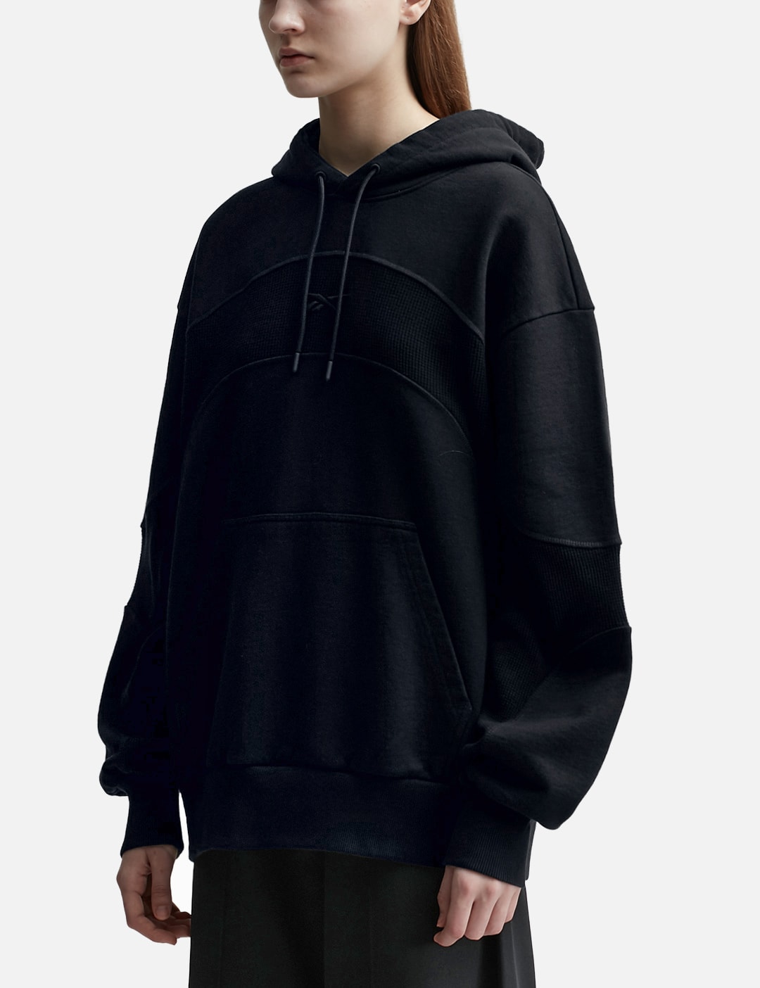 Waffle Pattern Hoodie view 8