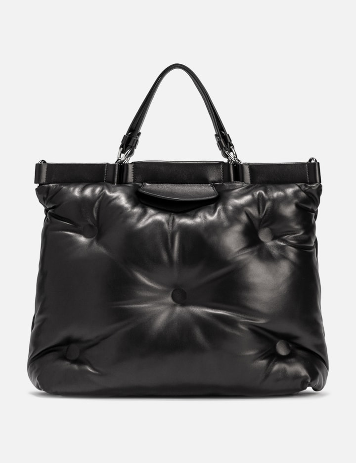 Medium Shopping Bag - Black Patent