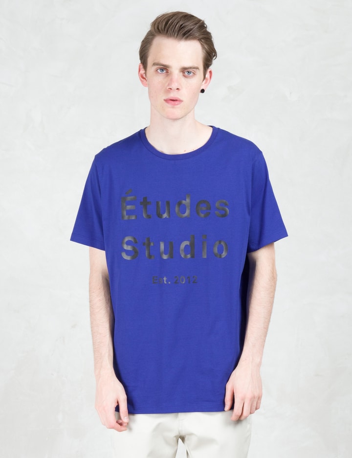 Pase Etdues Studio Etusde Blue T-Shirt Placeholder Image