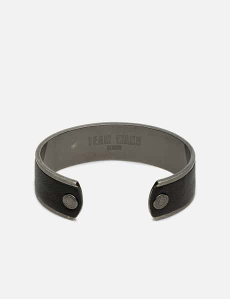 Acceptance Metal Leather Bangle view 6