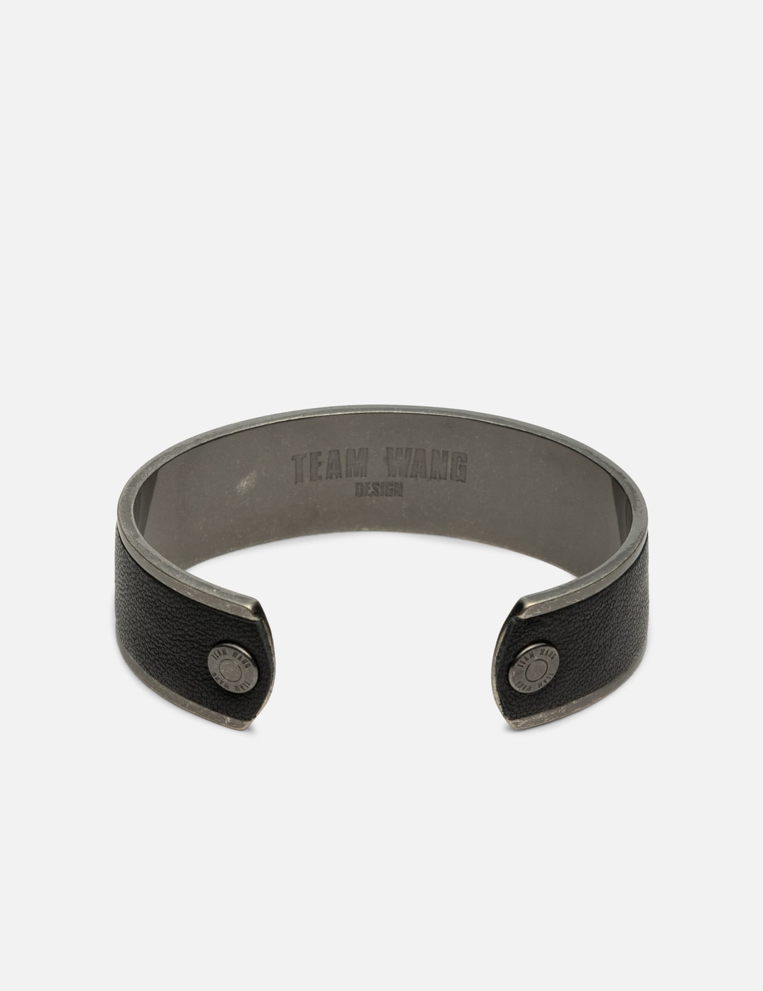 Acceptance Metal Leather Bangle view 7
