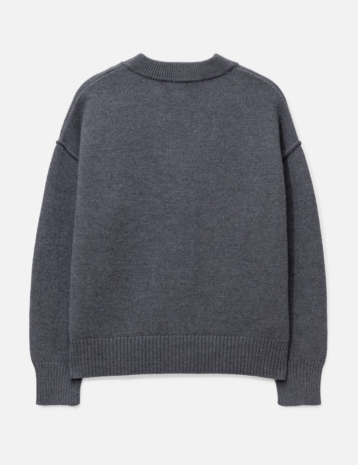 Ami Cardigan With Contrasted Ami De Coeur