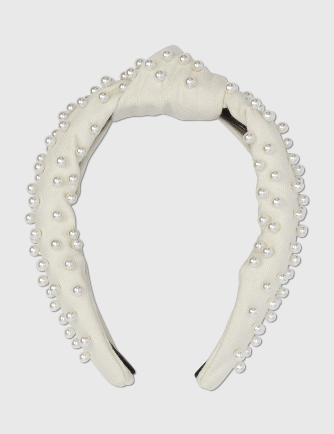 Lele Sadoughi - Woven Pearl Knotted Headband | HBX display picture 3