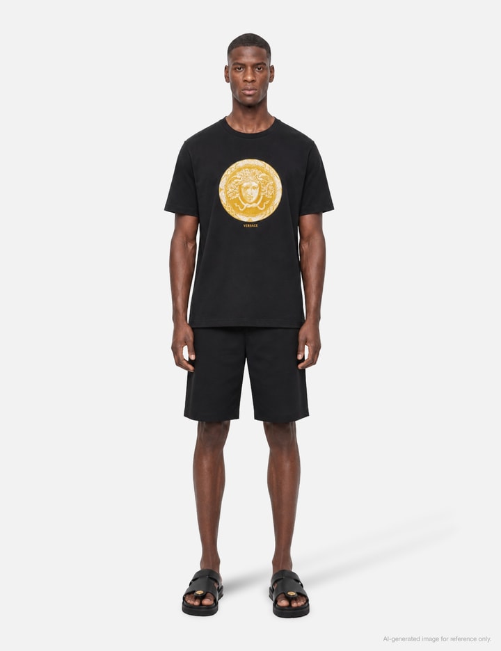 Versace Printed Cotton-Jersey Slim T-Shirt