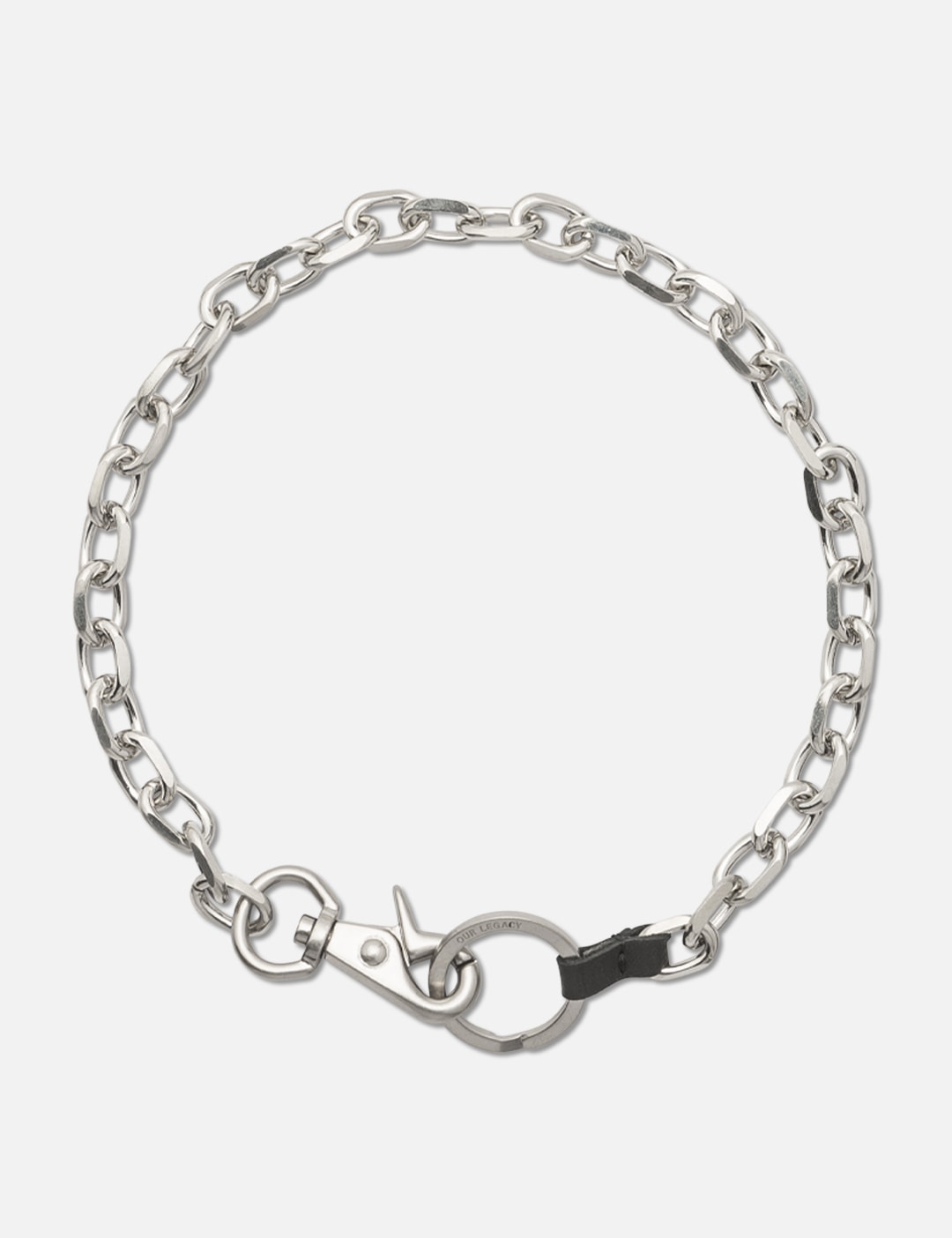 Our Legacy - Ladon Matte Nickel Necklace | HBX - Globally Curated 