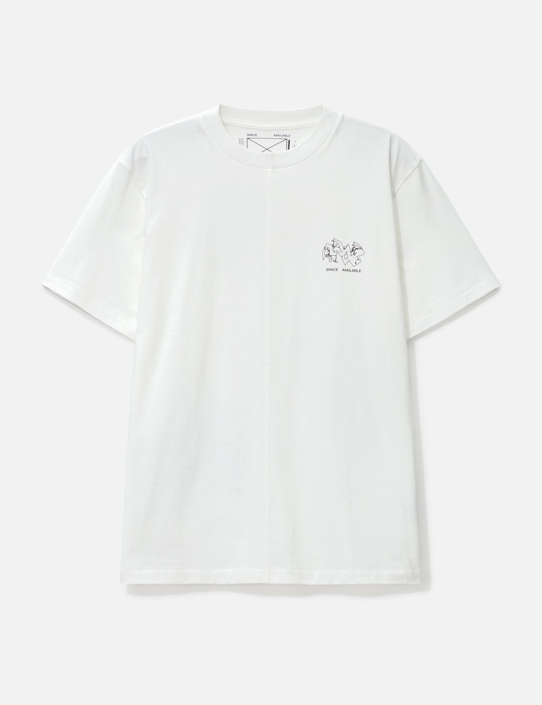 Blue Carbon System Embroidered T-Shirt view 7