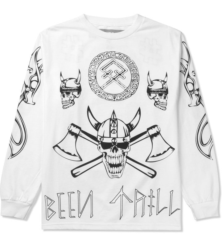 White Viking L/S T-Shirt Placeholder Image