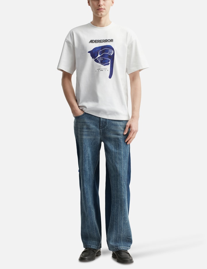 Cat Semi-oversized Fit T-shirt Placeholder Image