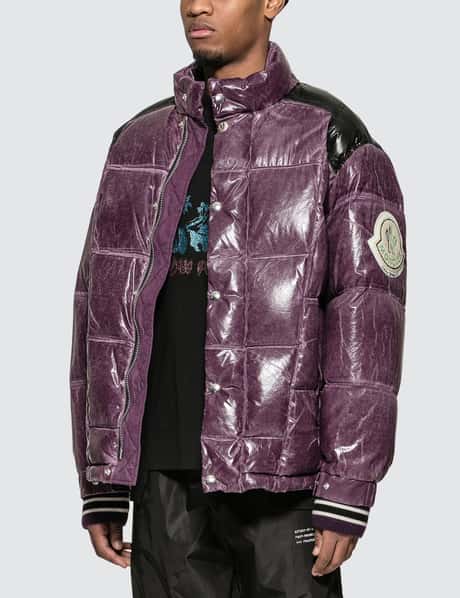 Moncler Puffer Jacket Mens Purple Moncler Puffer Hooded Purple