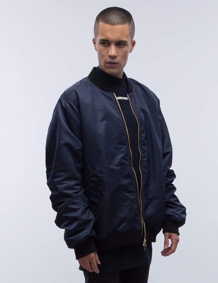 Evil Palm Civet Embroidery Bomber Jacket Placeholder Image