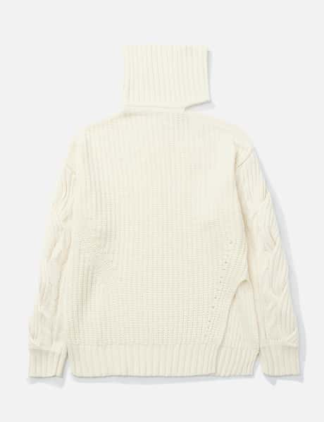Jonathan Simkhai Aubrey Traveling Cable Sweater