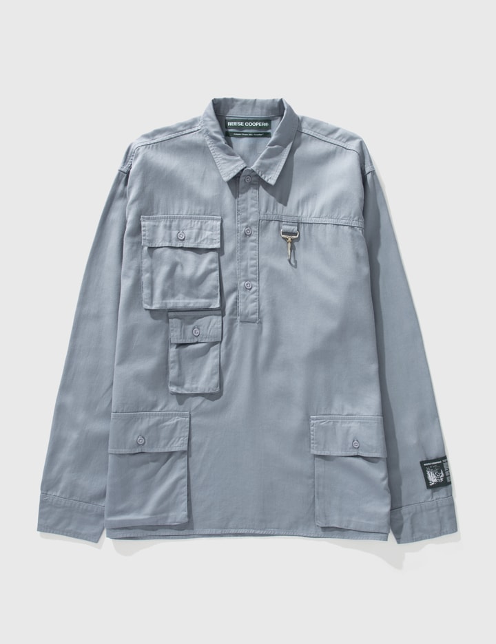 Cotton Cargo Pullover Work Shirt Placeholder Image