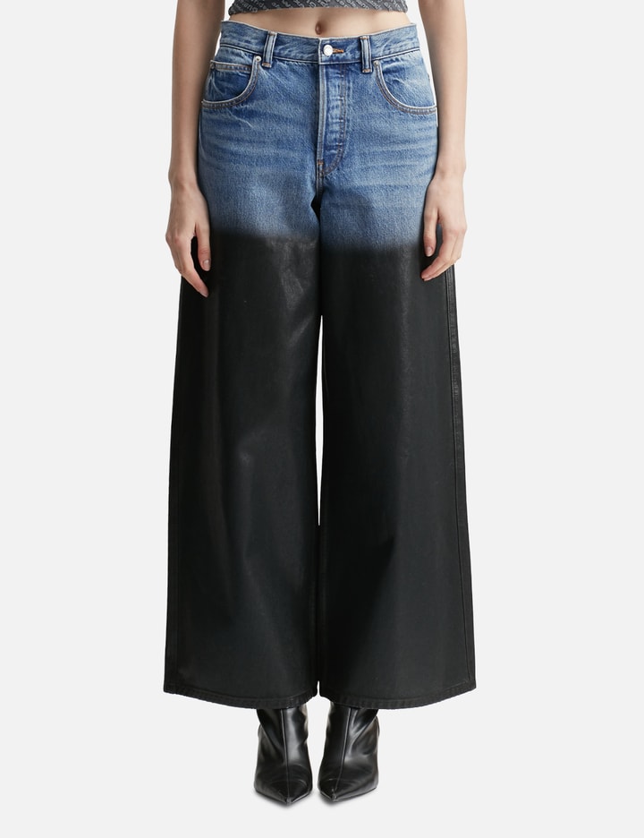 Surge Coated Wide-leg Jean Placeholder Image
